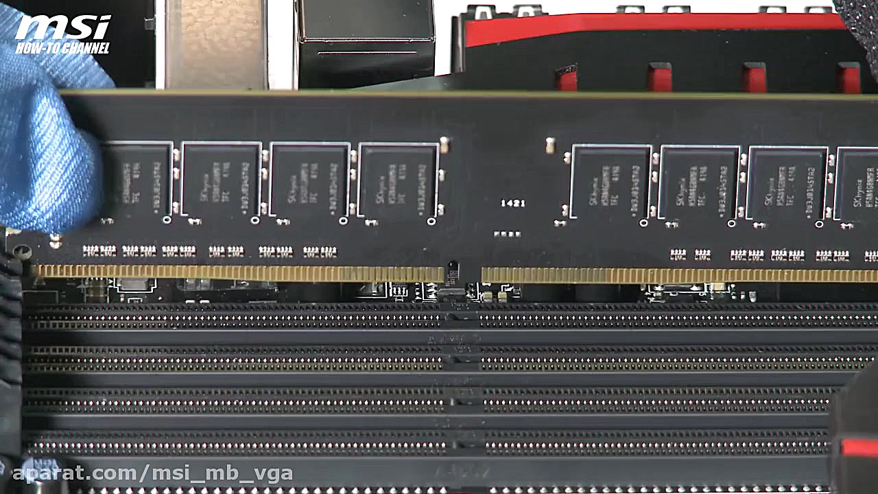 آموزش و راهنمای نصب رم DDR4 تو...