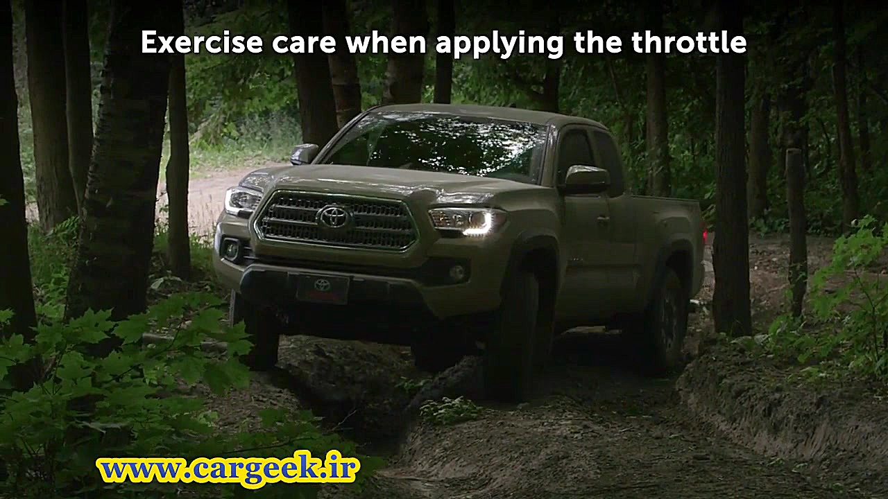 توصیه های تویوتا برای آفرود