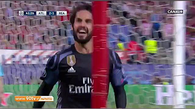 گل اول رئال مادرید به اتلتیکوم...