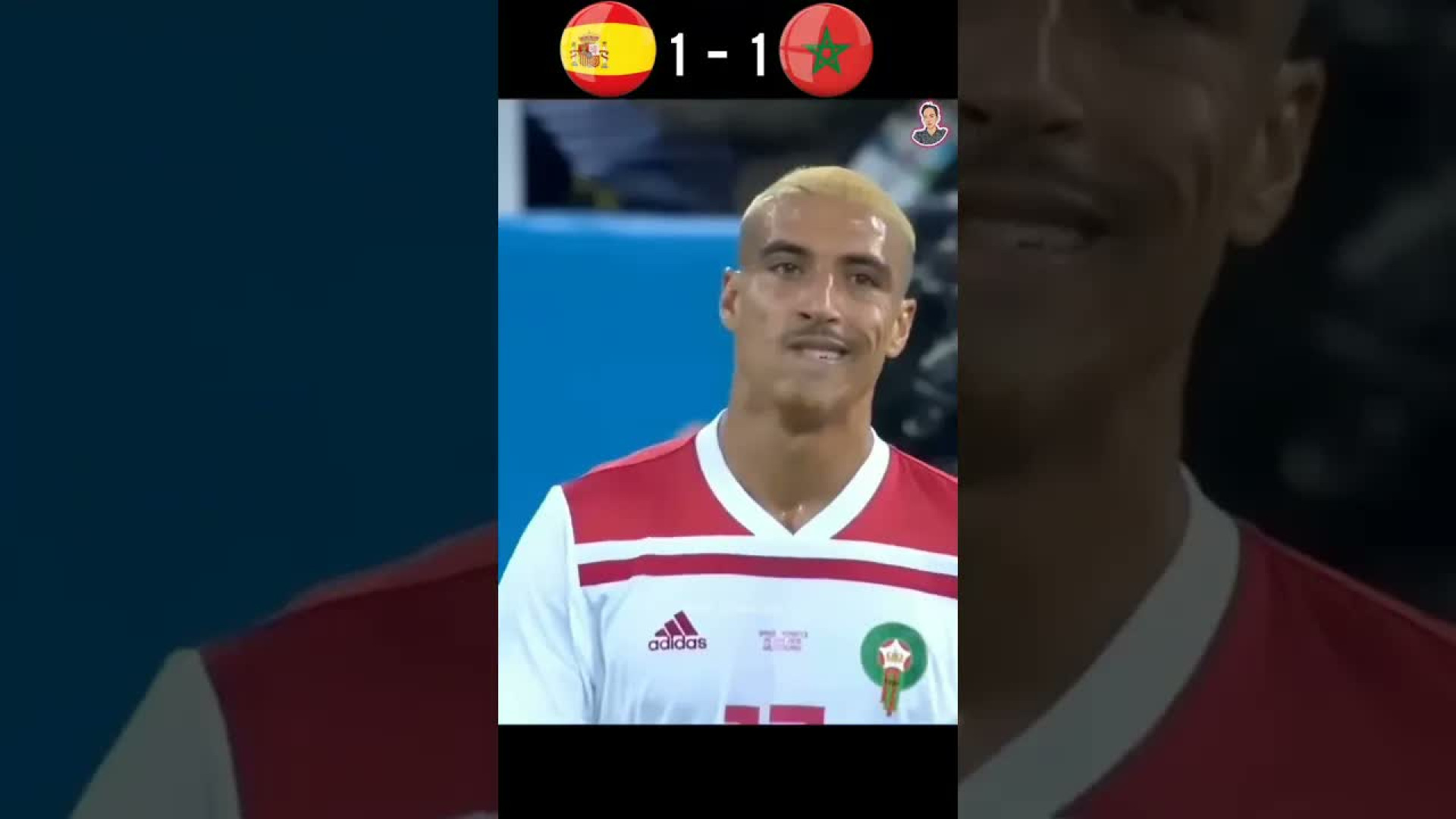 Spain vs Morocco 2018 FIFA World Cup short shorts football youtube زمان58ثانیه