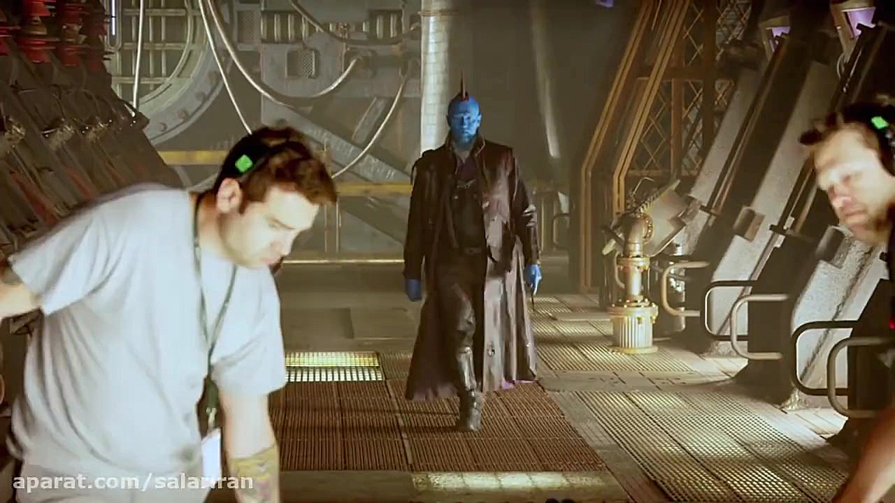 پشت صحنه نگهبانان کهکشان Guard...