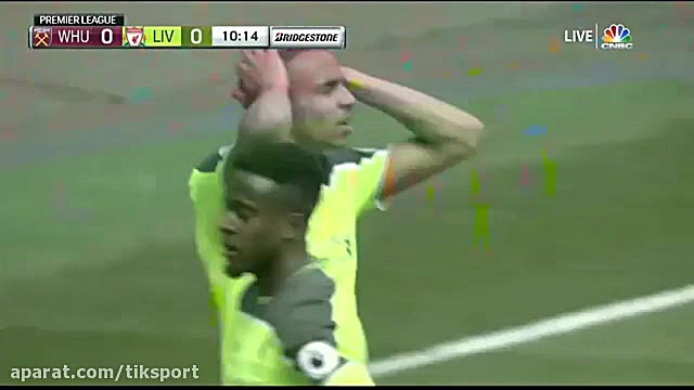 وستهام 0  لیورپول 4