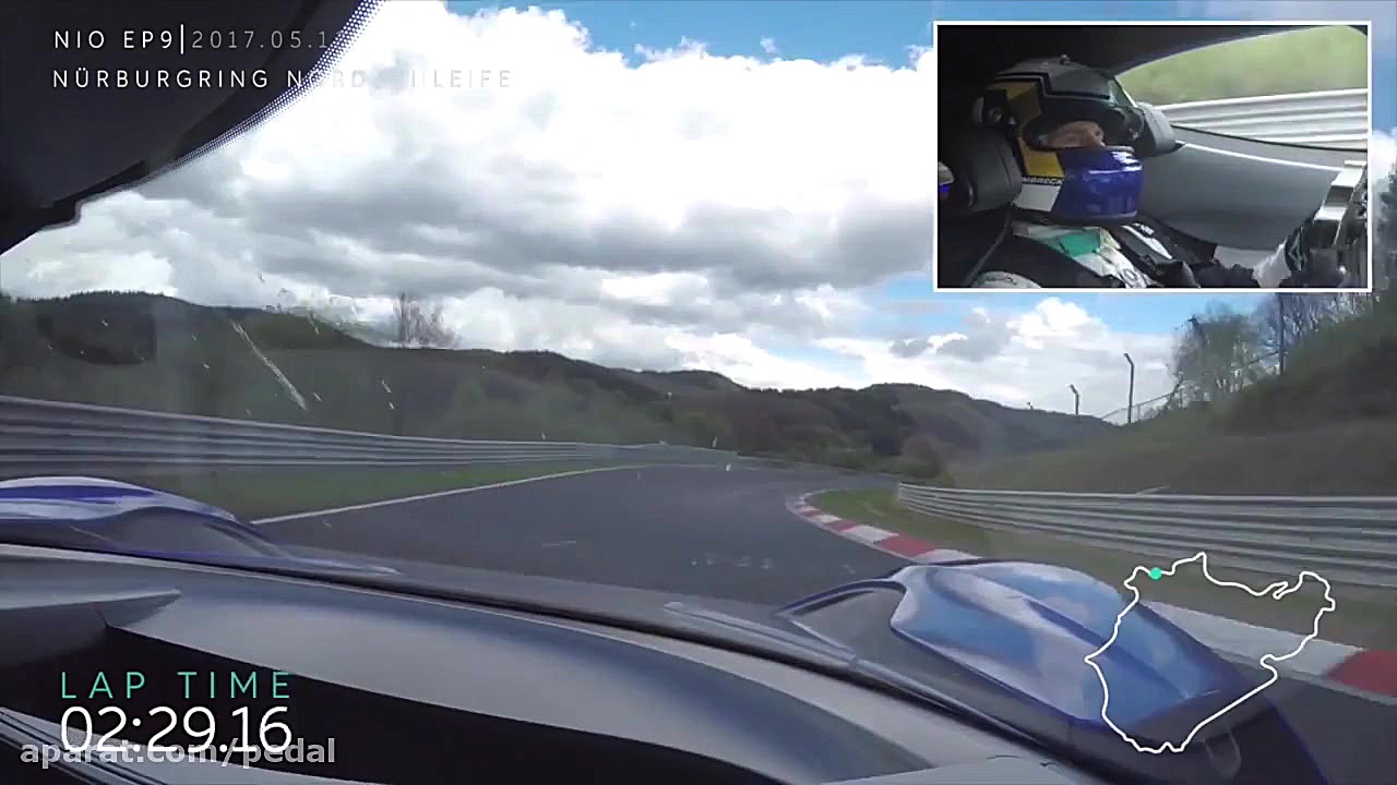 رکوردشکنی EP9 در نوربرگ رینگ