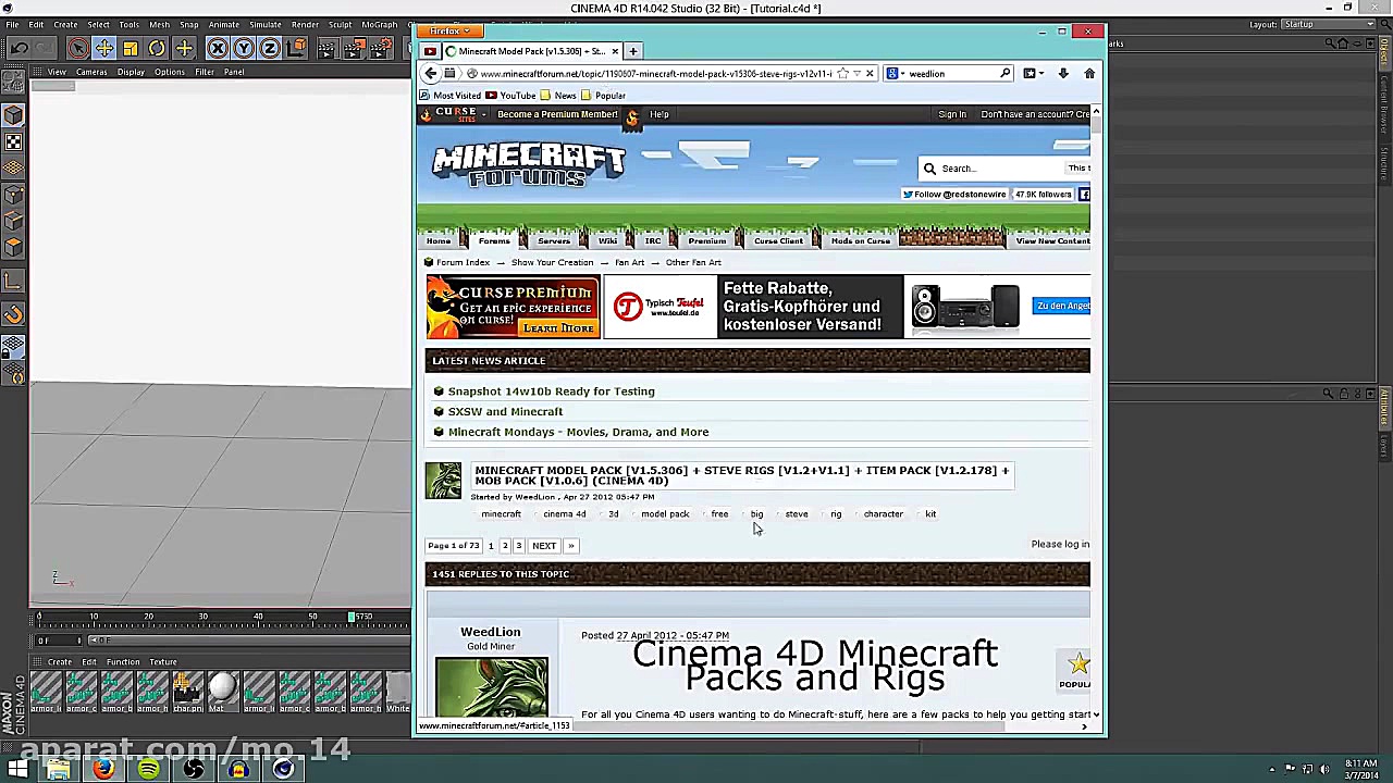 Cinema 4D Tutorial: How to Ani...