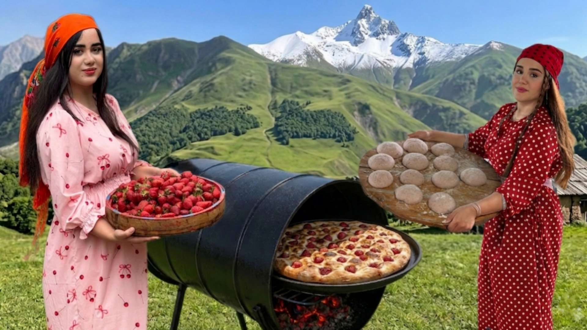 اسرار زندگی روستایی ؛ پخت مربا...