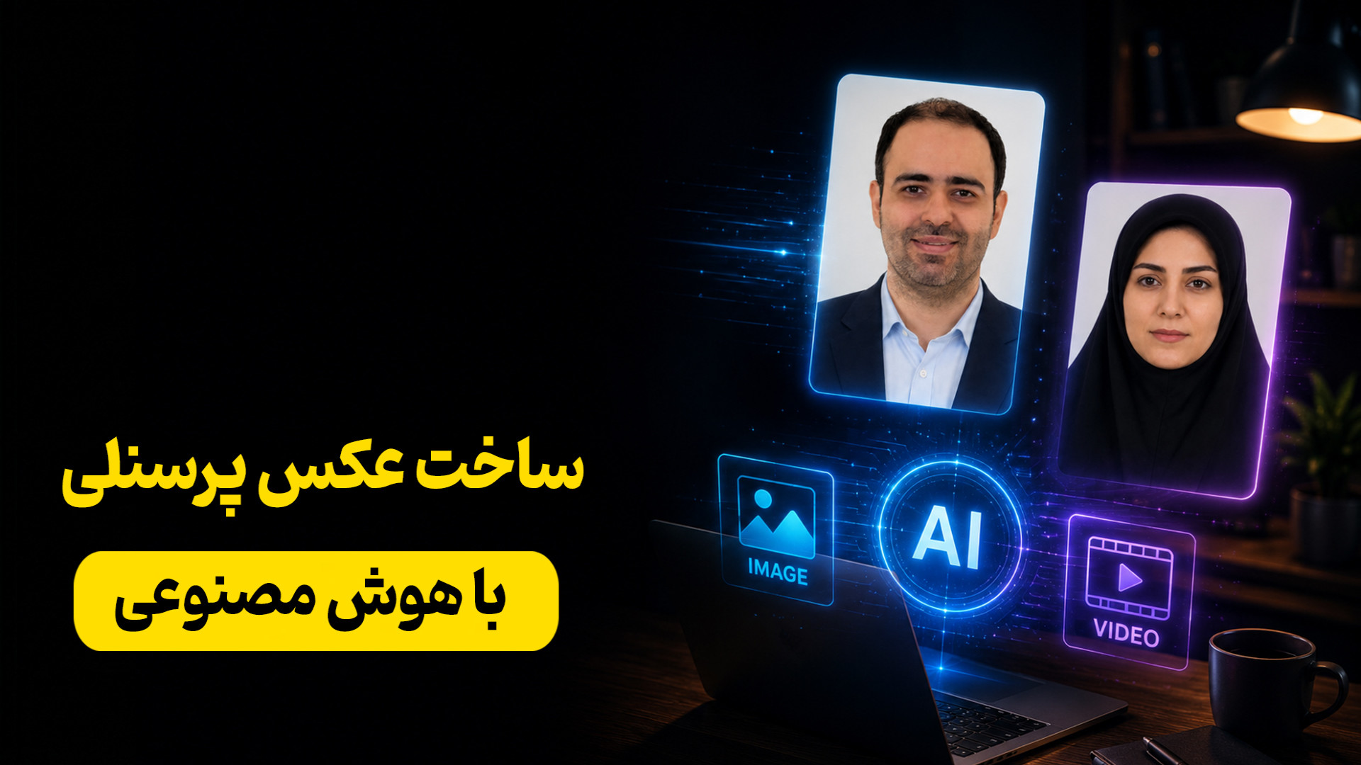 ساخت عکس پاسپورتی و ۳&times;۴...