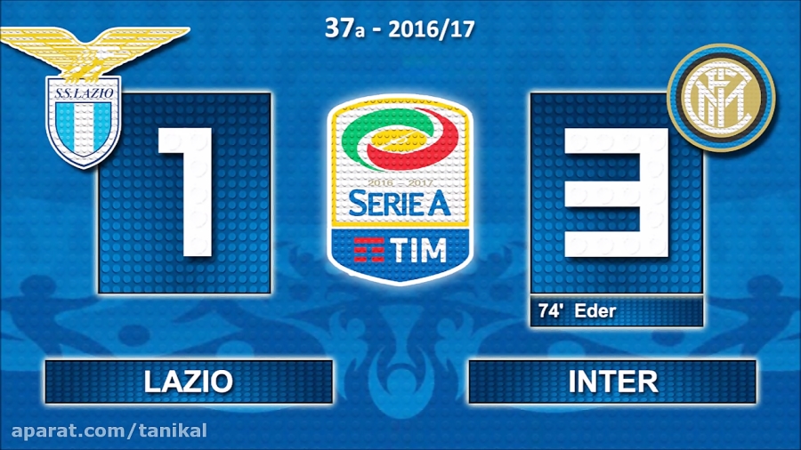 Lazio Inter 1 3 &bull; Serie A...