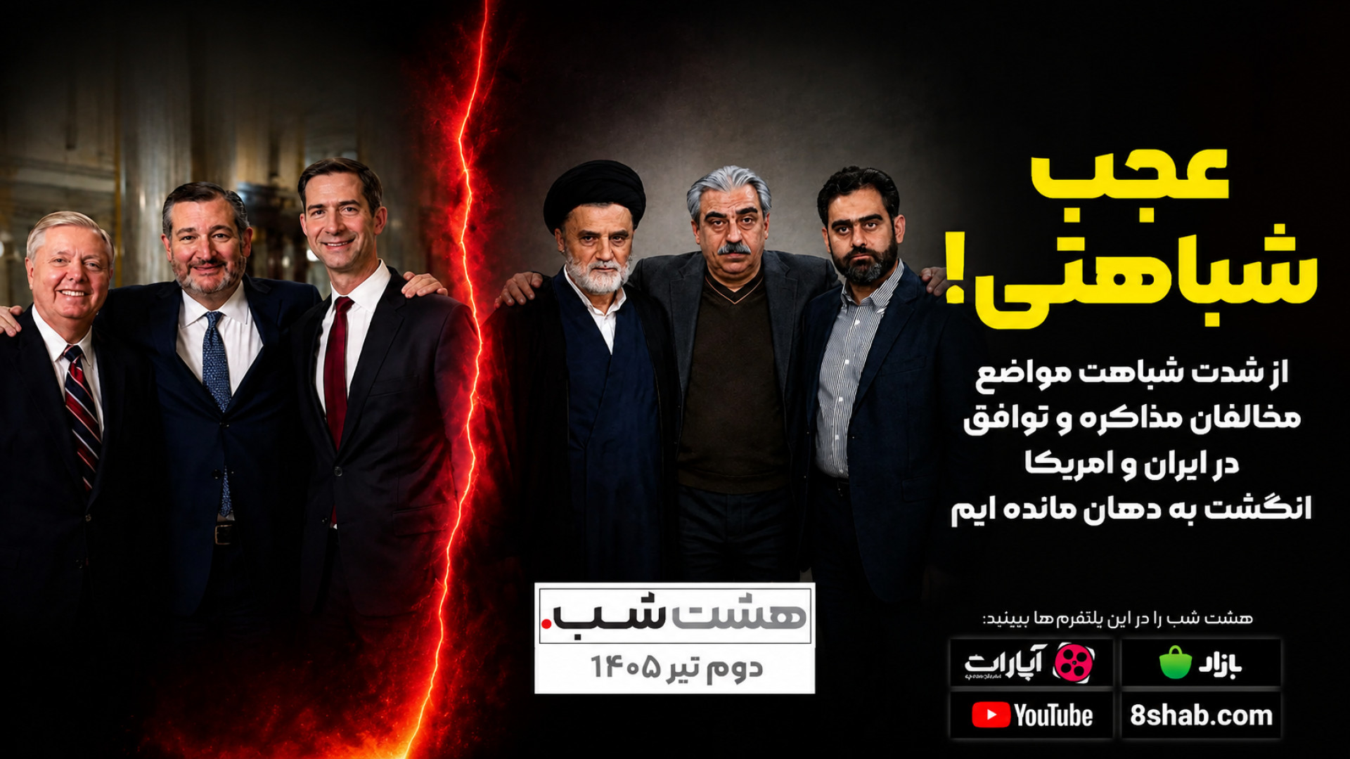 شباهت عجیب تندروها در ایران و...