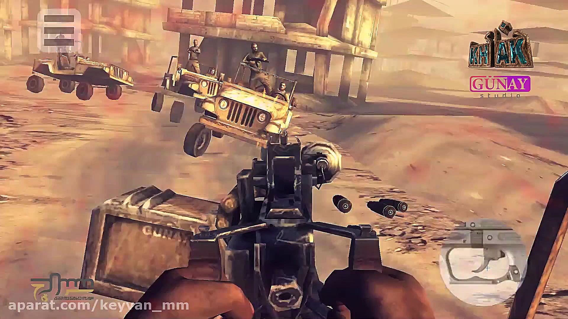 گیم پلی بازی ایرانی جنگی موبای...