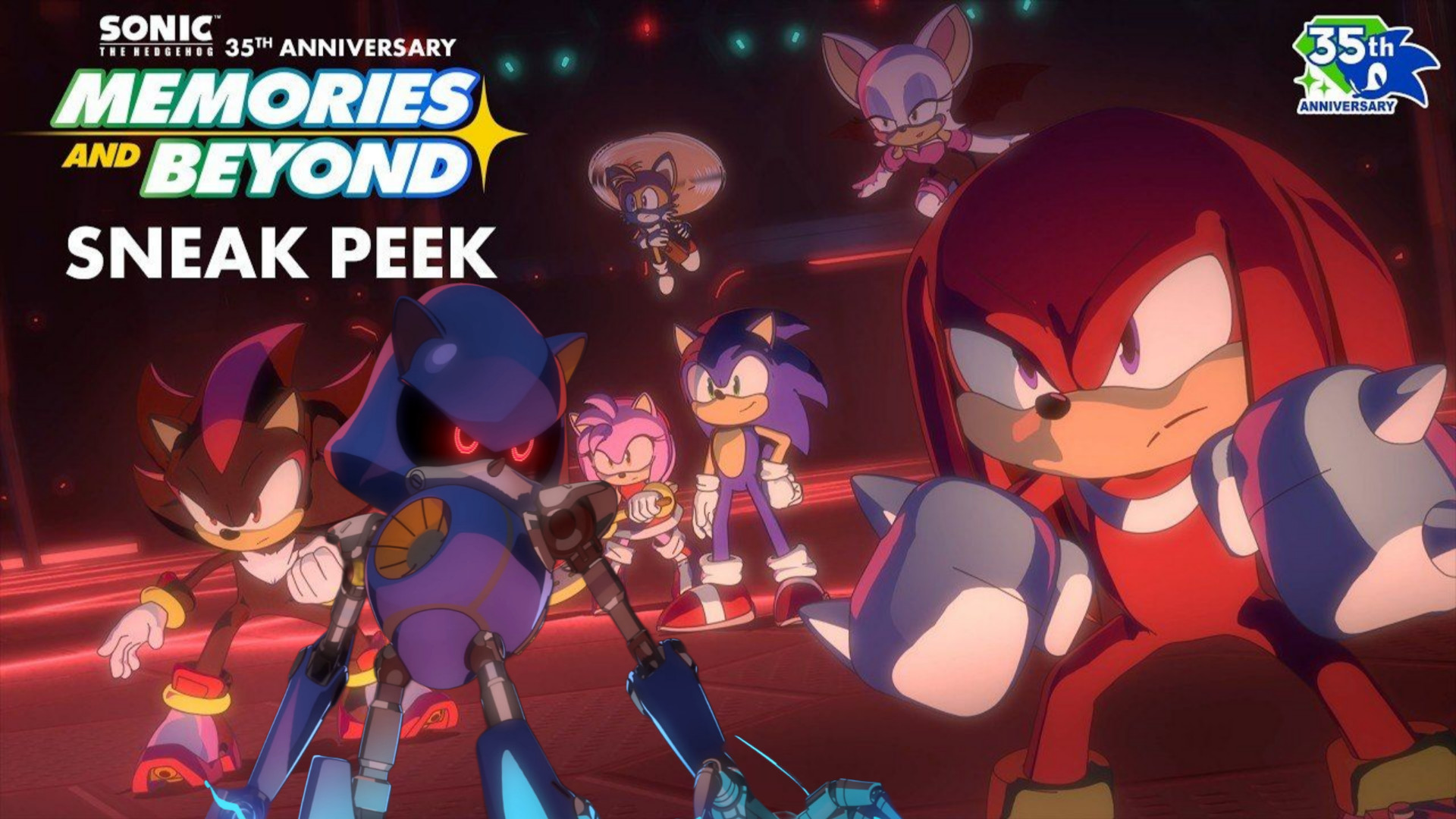 تریلر انیمیشن رسمی جدید Sonic the Hedgehog: Memories and Beyond زمان40ثانیه