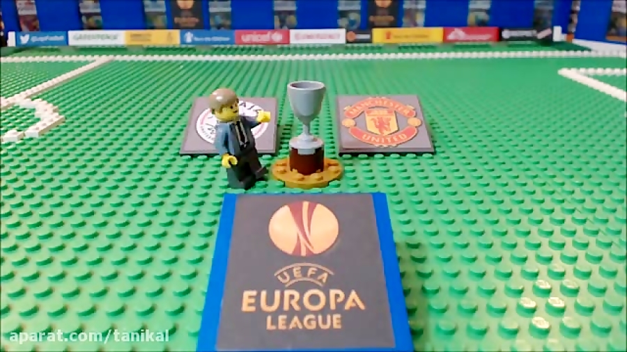 Paris Saint-Germain PSG vs Barcelona 4-0 • Champions League 2017  (14/02/2017) goal Lego Football 