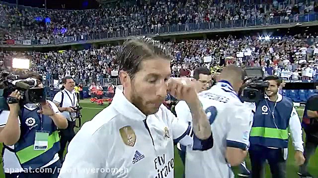 جشن قهرمانی رئال مادرید پس از...