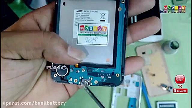 نحوه باز کردن موبایل سامسونگ م...