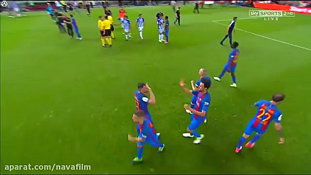 خلاصه بازی بارسلونا 3 1 آلاوس