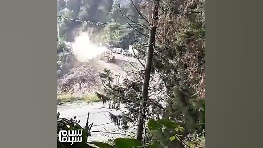 حادثه شدید در پشت صحنه سریال پ...