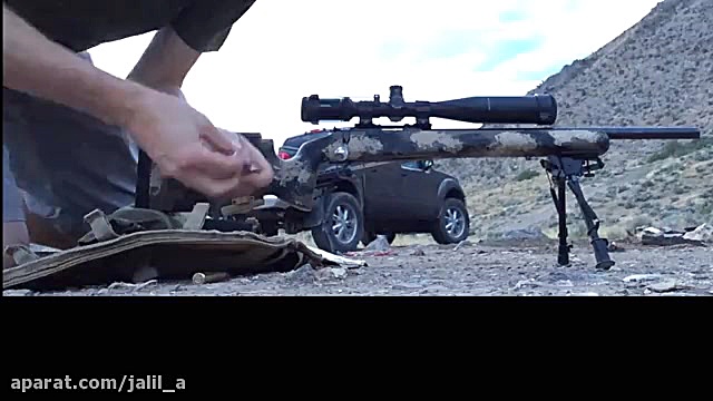 هدف زنی چوب کبریت با سلاح خفیف...