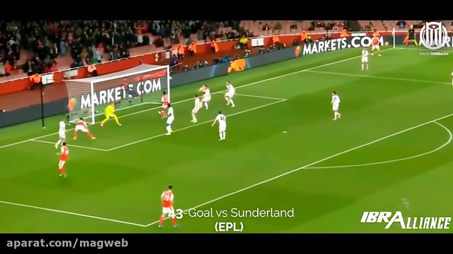 30 گل الکسیس سانچز در فصل 2016...