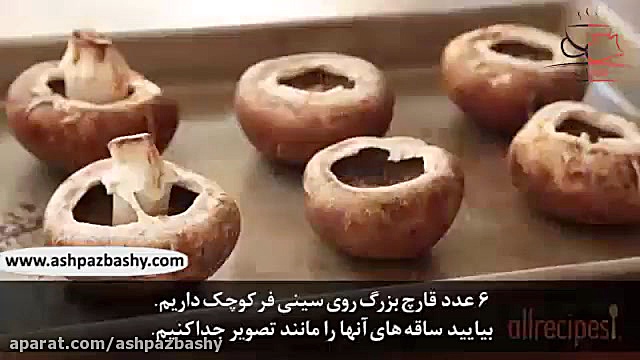 لازانیای قارچ شکم پر