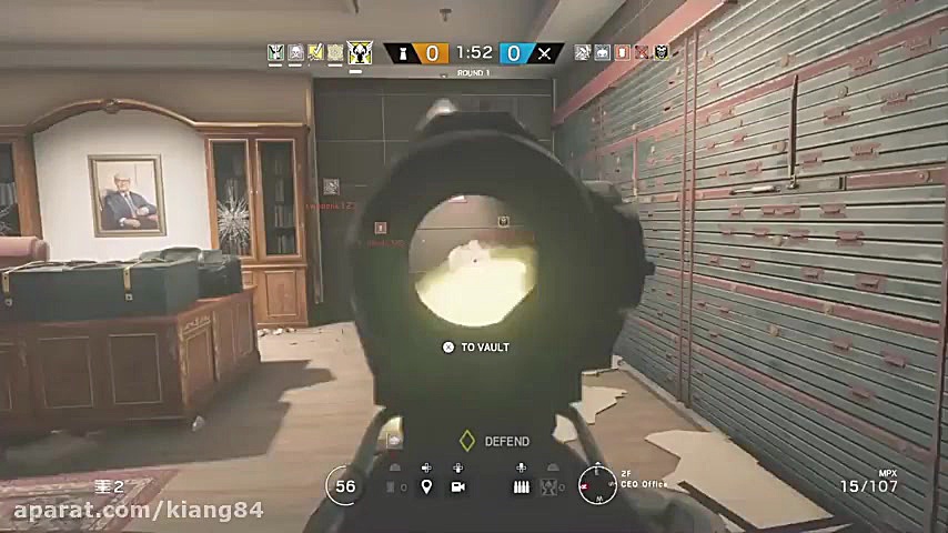 گیم پلی rainbow six پارت 2