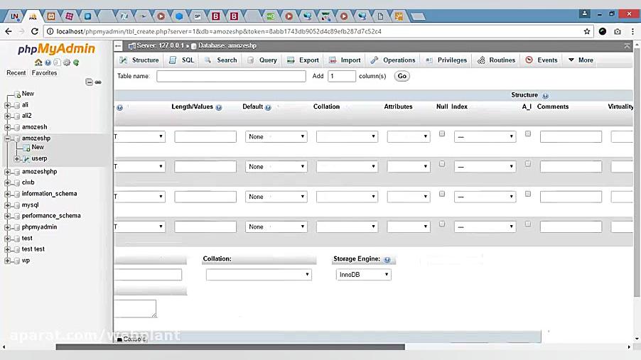 12. وارد کردن اطلاعات به دیتاب...
