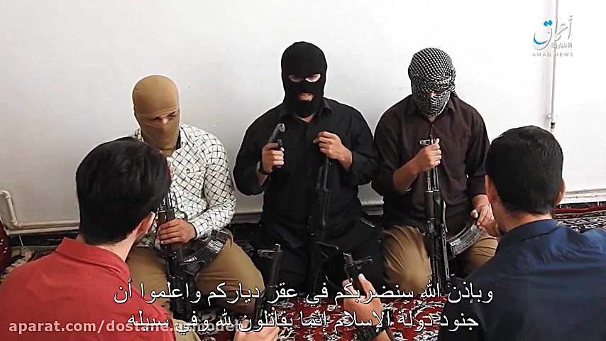 فیلم داعش قبل ازانجام عملیات ت...