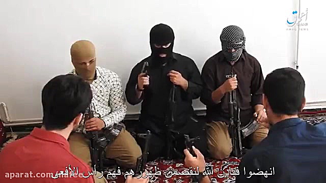 فیلم داعش از عوامل خود در ایرا...