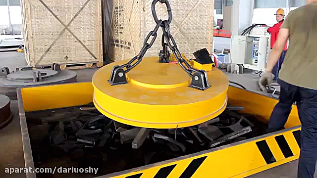 تست مگنت الکتریکی جرثقیل ،جهت...