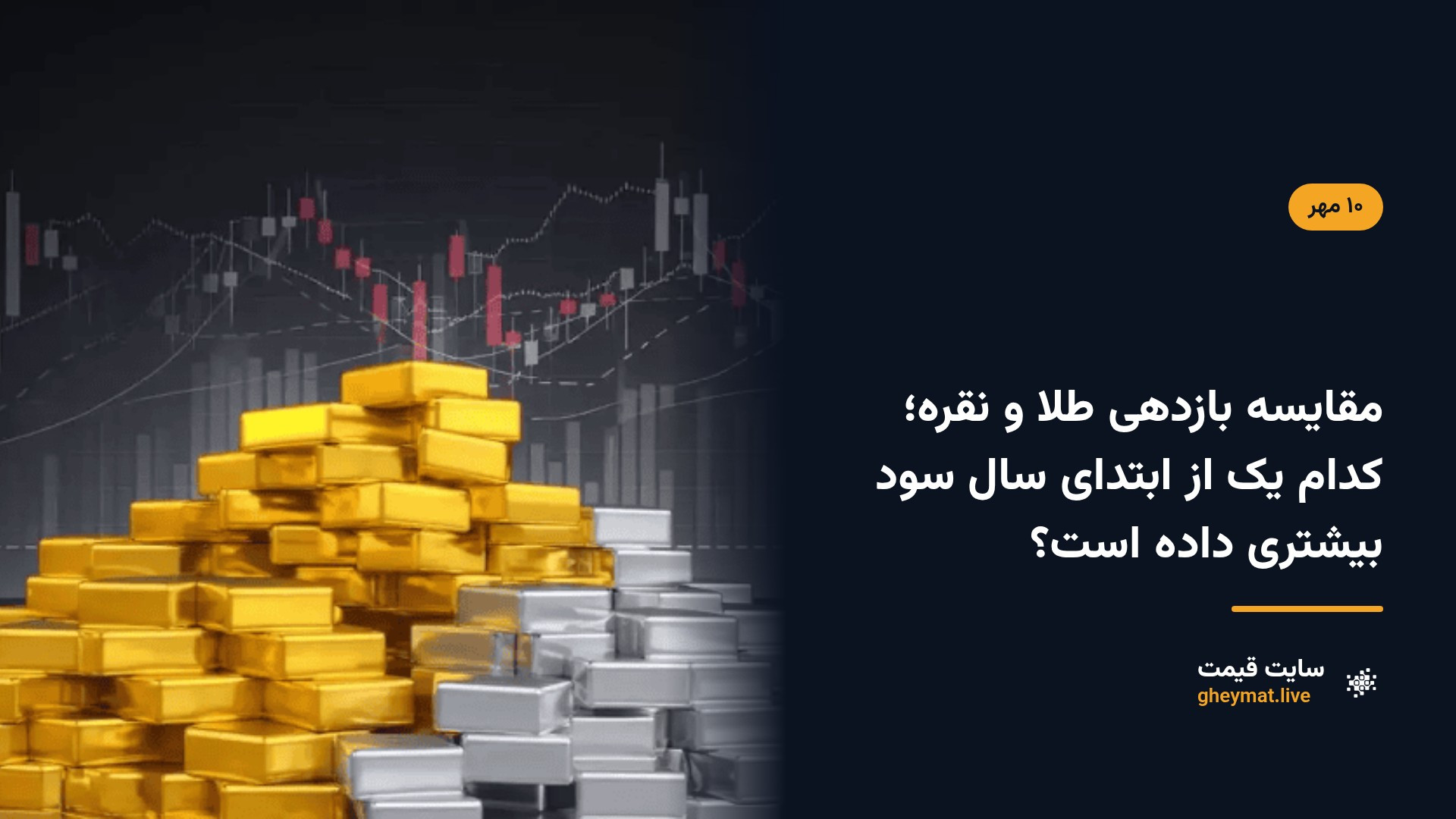 مقایسه بازدهی طلا و نقره؛ کدام یک از ابتدای سال سود بیشتری داده است؟