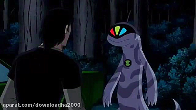 کارتون بن تن بیگانه تمام عیار...