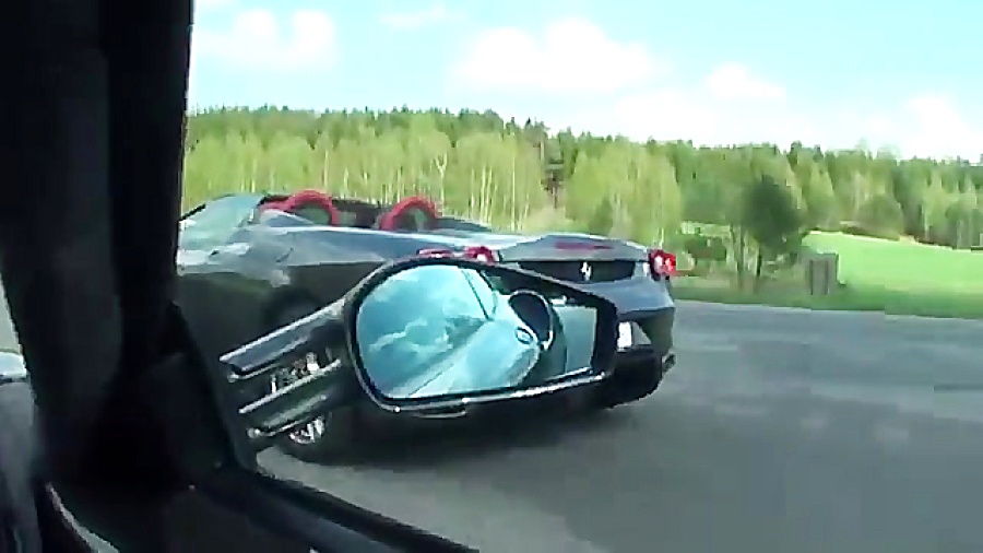 درگ فراری 430 scuderia با اسپا...