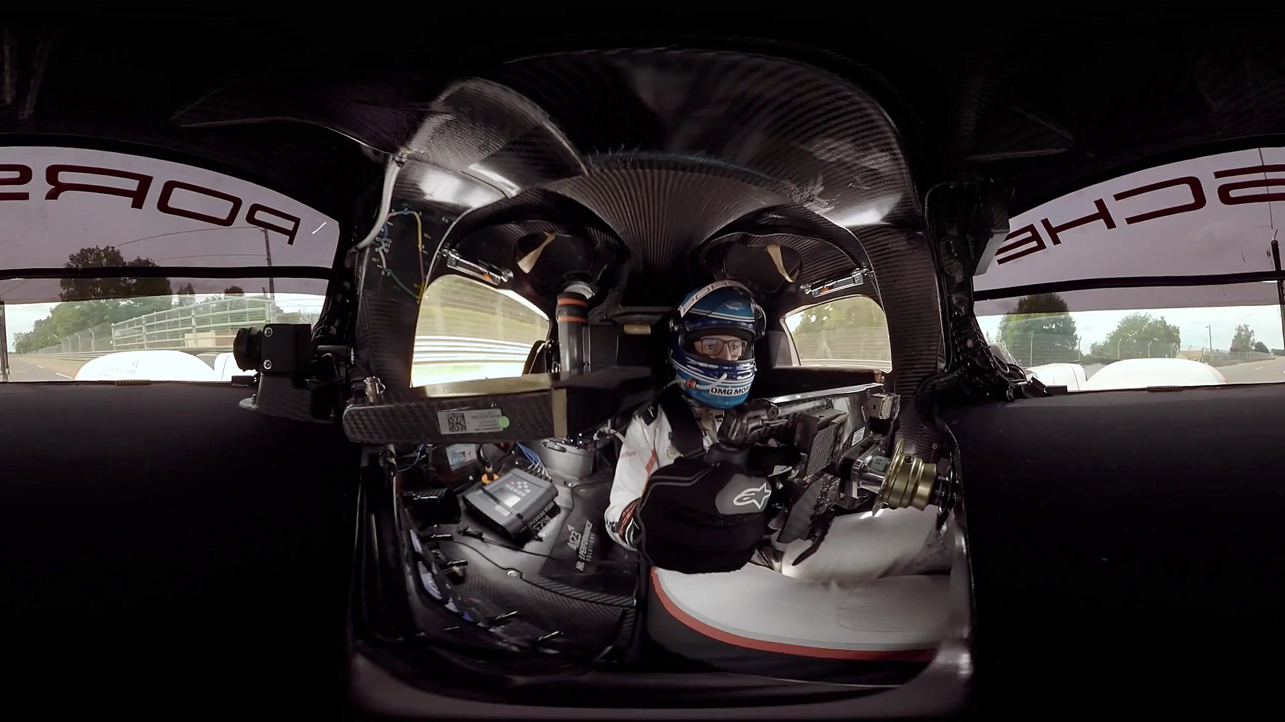 ویدیوی 360 درجه از دور پورشه 9...