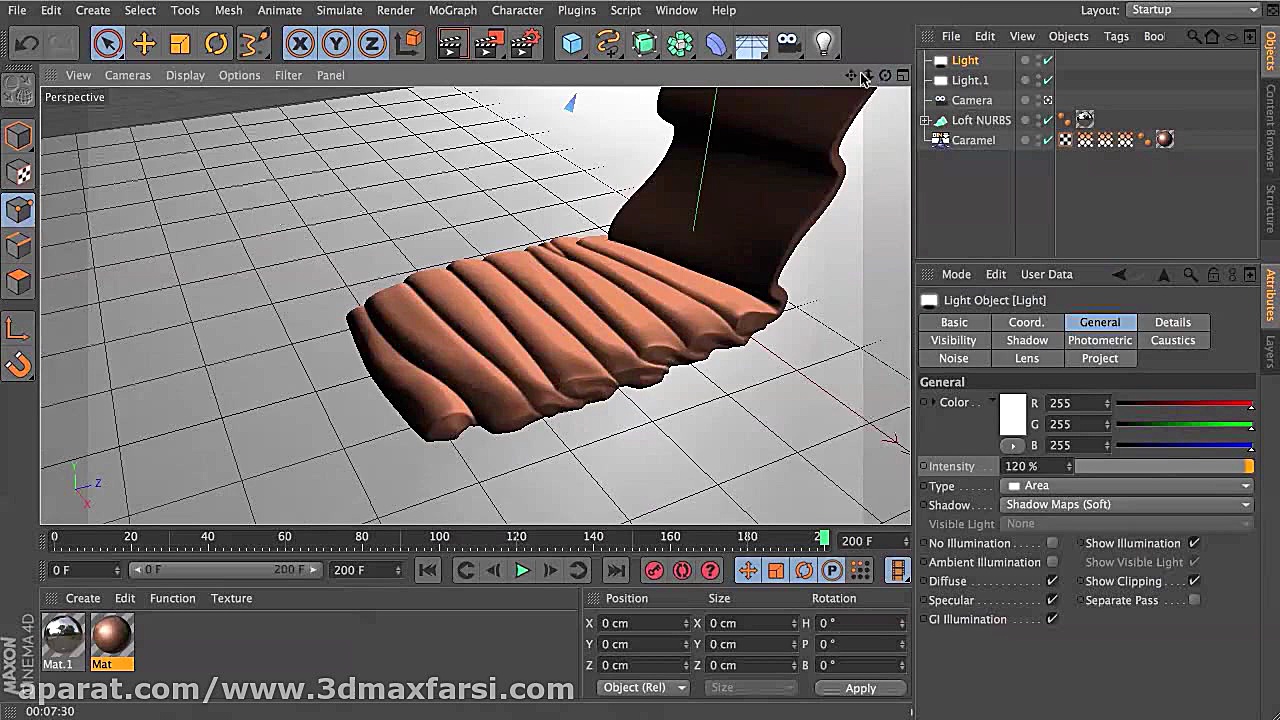 آموزش RealFlow CINEMA 4D آماده...