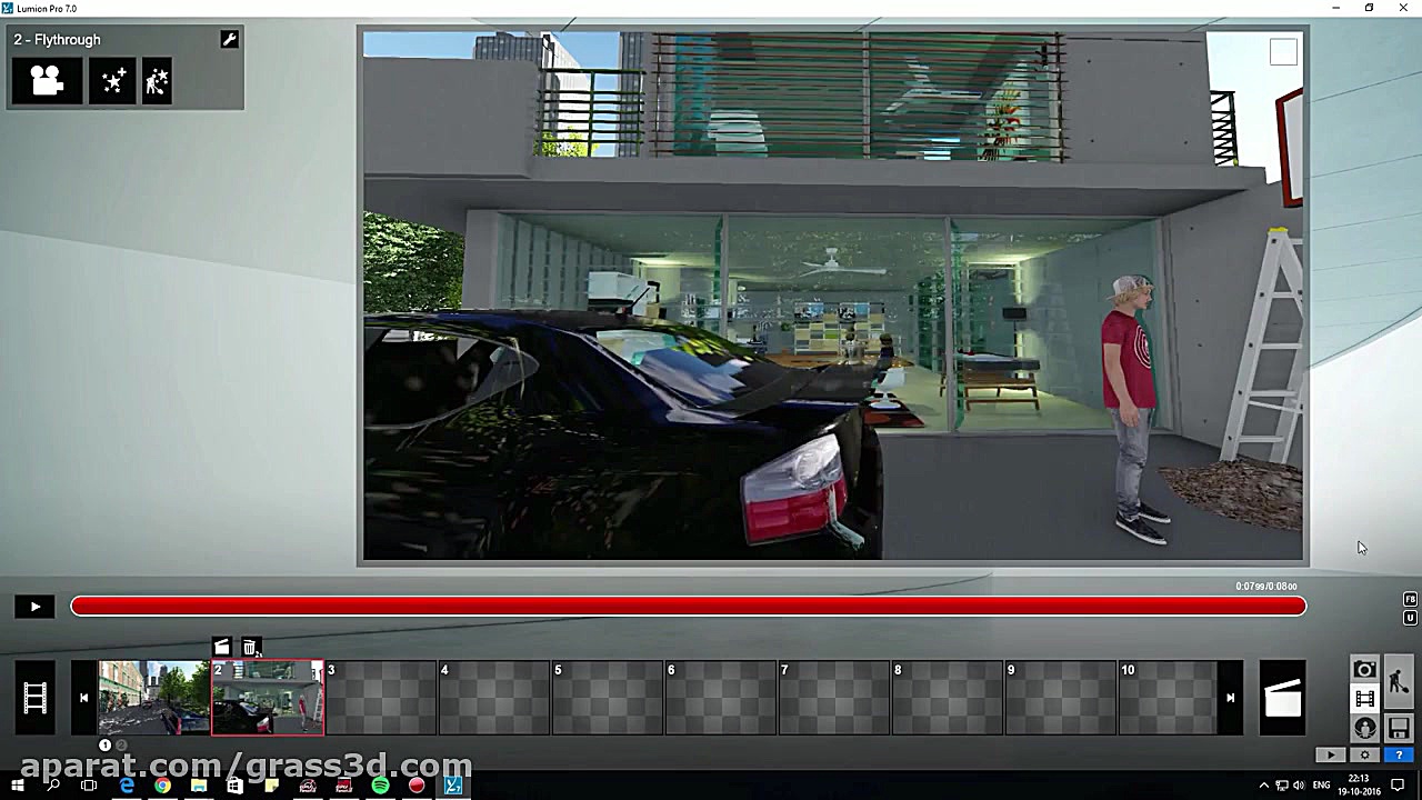 آموزش افکت Move در لومیون