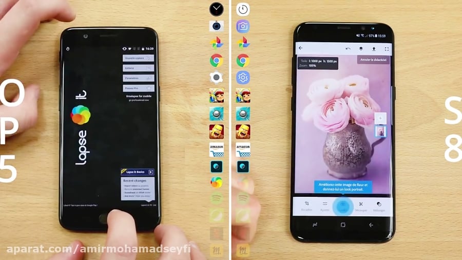 Oneplus 5 Vs Samsung Galaxy S8 Speed Test