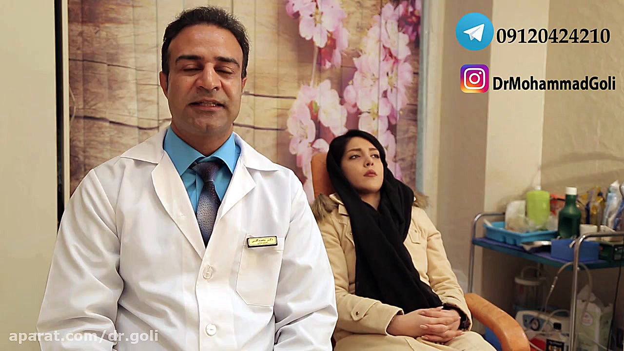 ماساژ دادن بینی پس از عمل جراح...