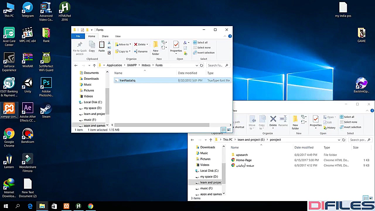 آموزش ساخت صفحات وب با HTML و...