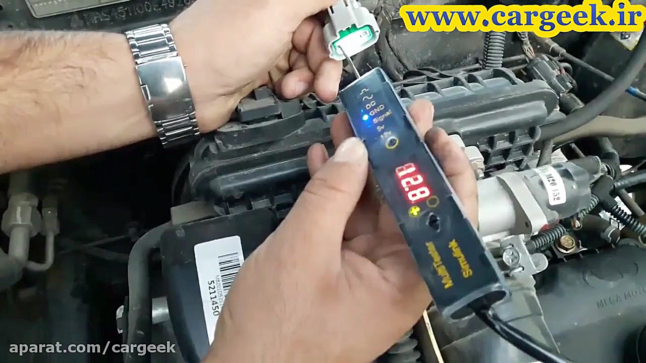 تست سیم کشی و شبیه سازی سنسوره...