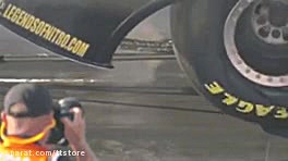 فشار وارده بر لاستیک در لحظه ا...