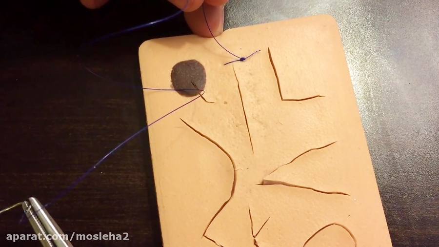 Running Locking Suture Step By Step Instruction In Hd