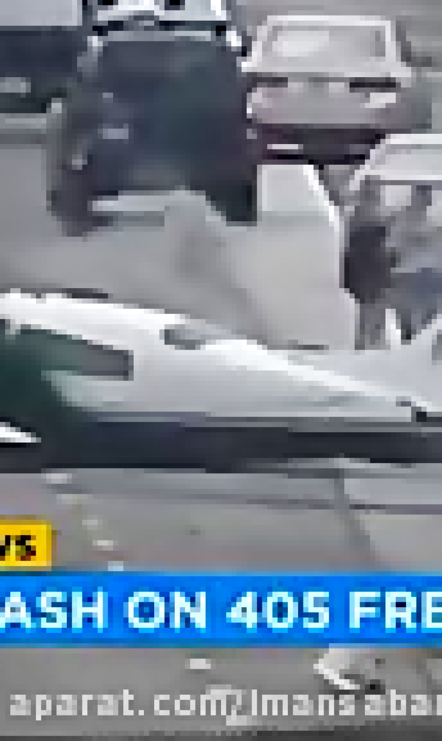 لحظه سقوط یک هواپیما در بزرگرا...