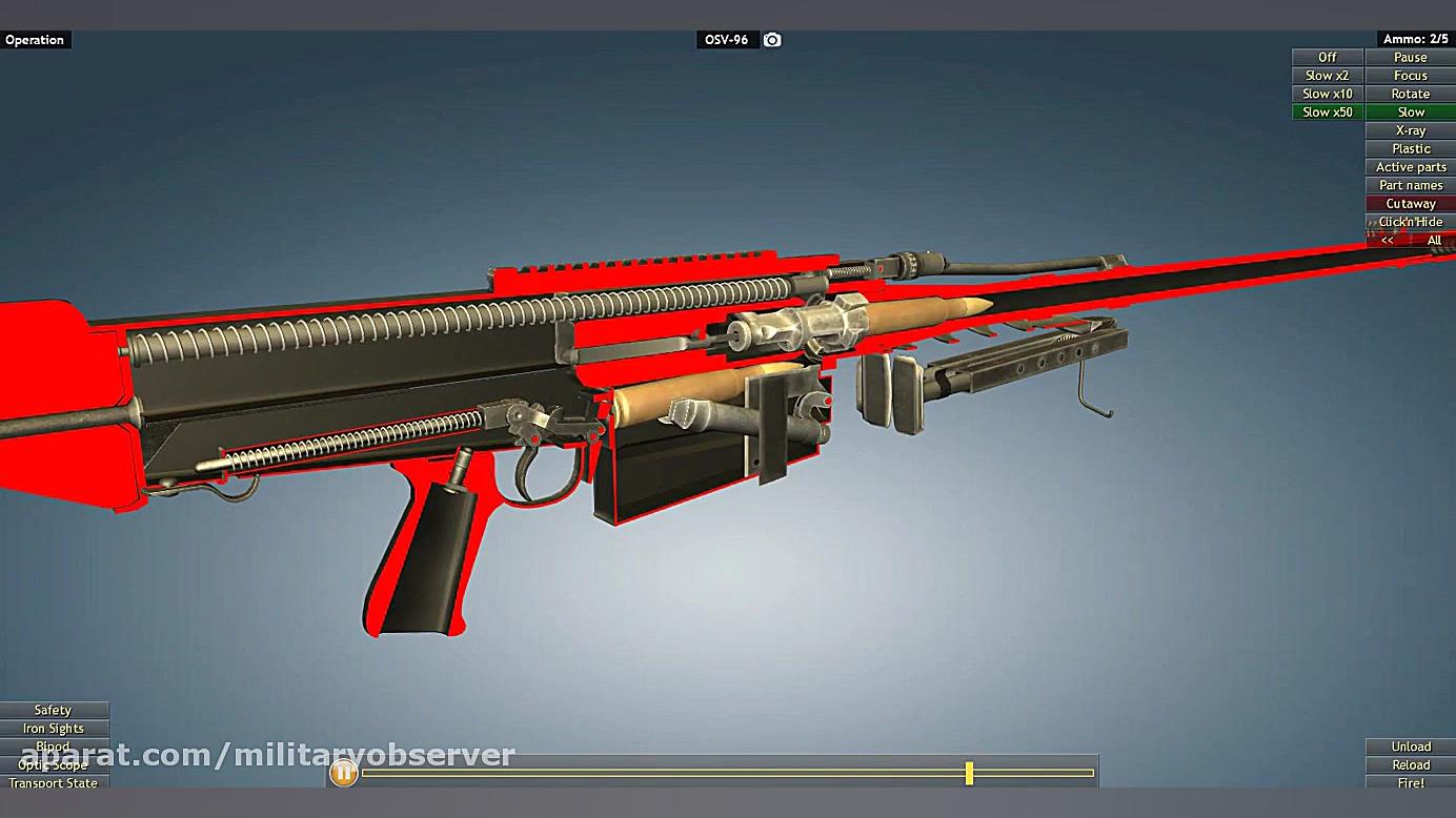 مکانیزم شلیک تک تیر انداز ایرا...