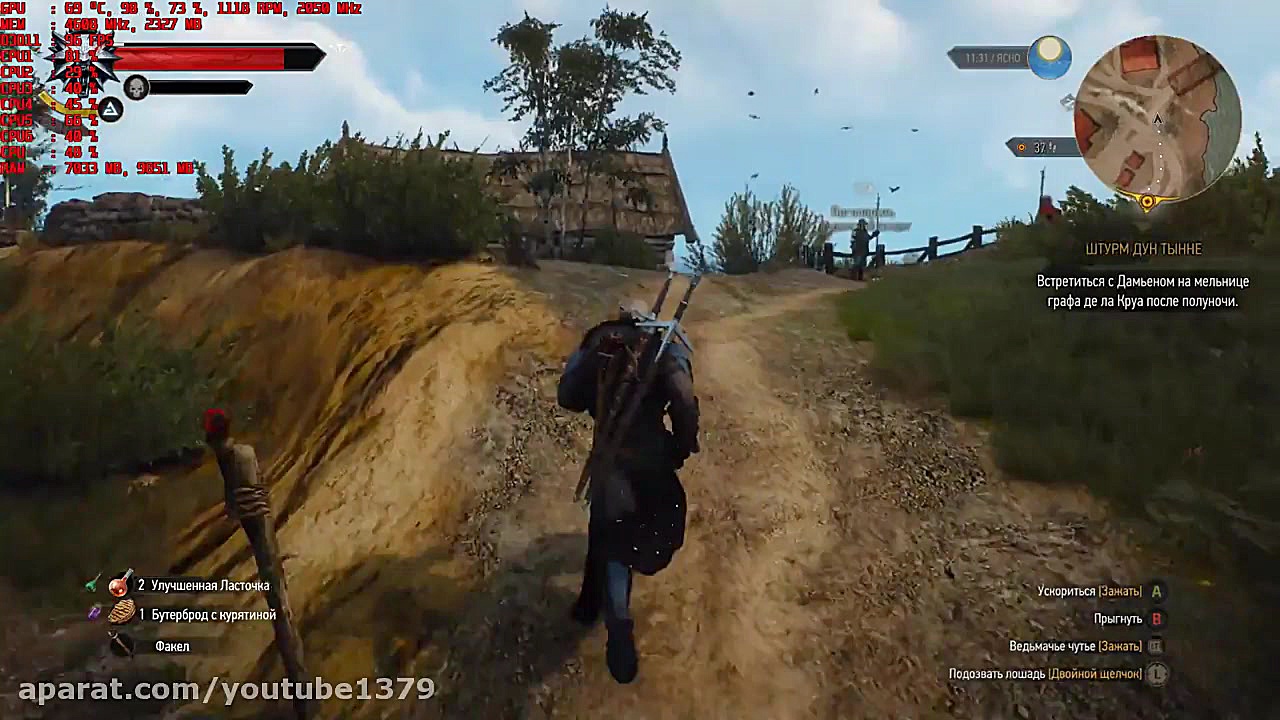 The Witcher 3 Benchmark Ryzen...