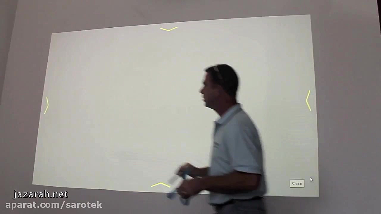 نمایش عملکرد ویدئو پروژکتور هو...