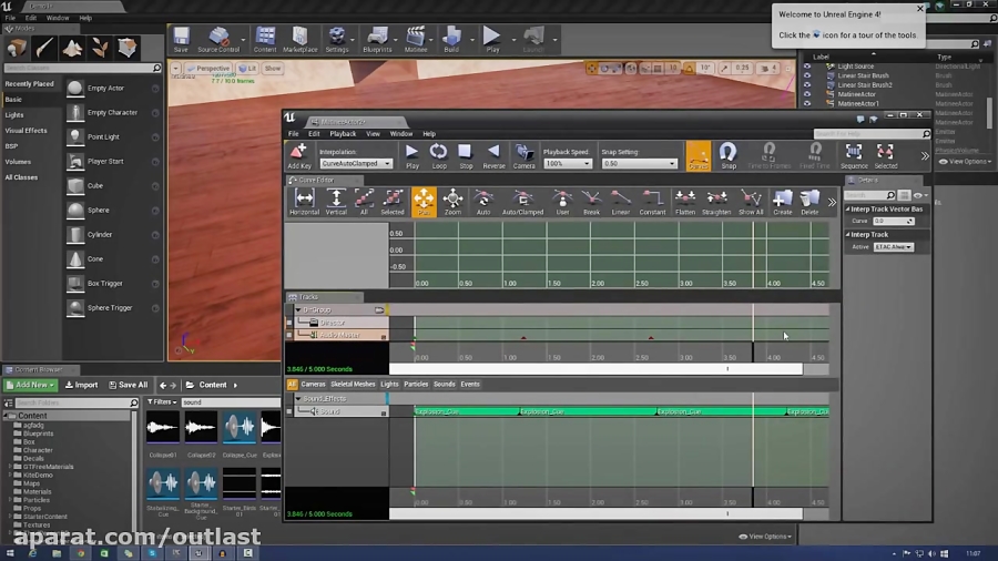 Unreal Engine 4 Beginner Tutorial Series - #32 Audio Master Tracks