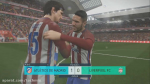 بازی PES 2018 مسابقه بین لیورپ...
