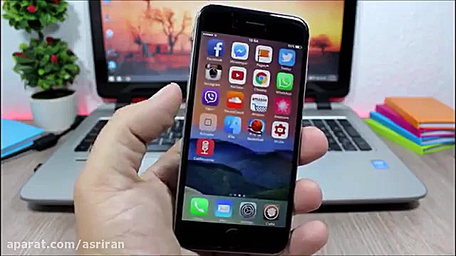 آموزش ضبط صدای تلفن در آیفون