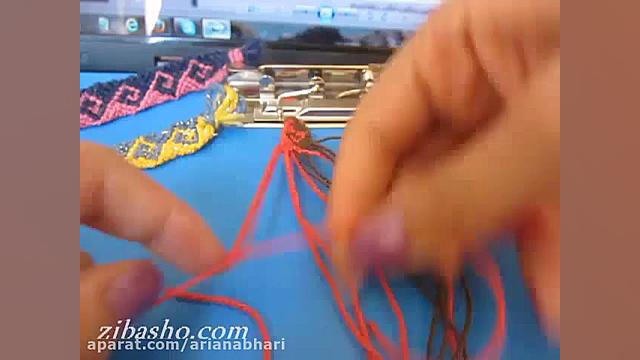 کلیپ آموزشی بافت دستبند دوستی...