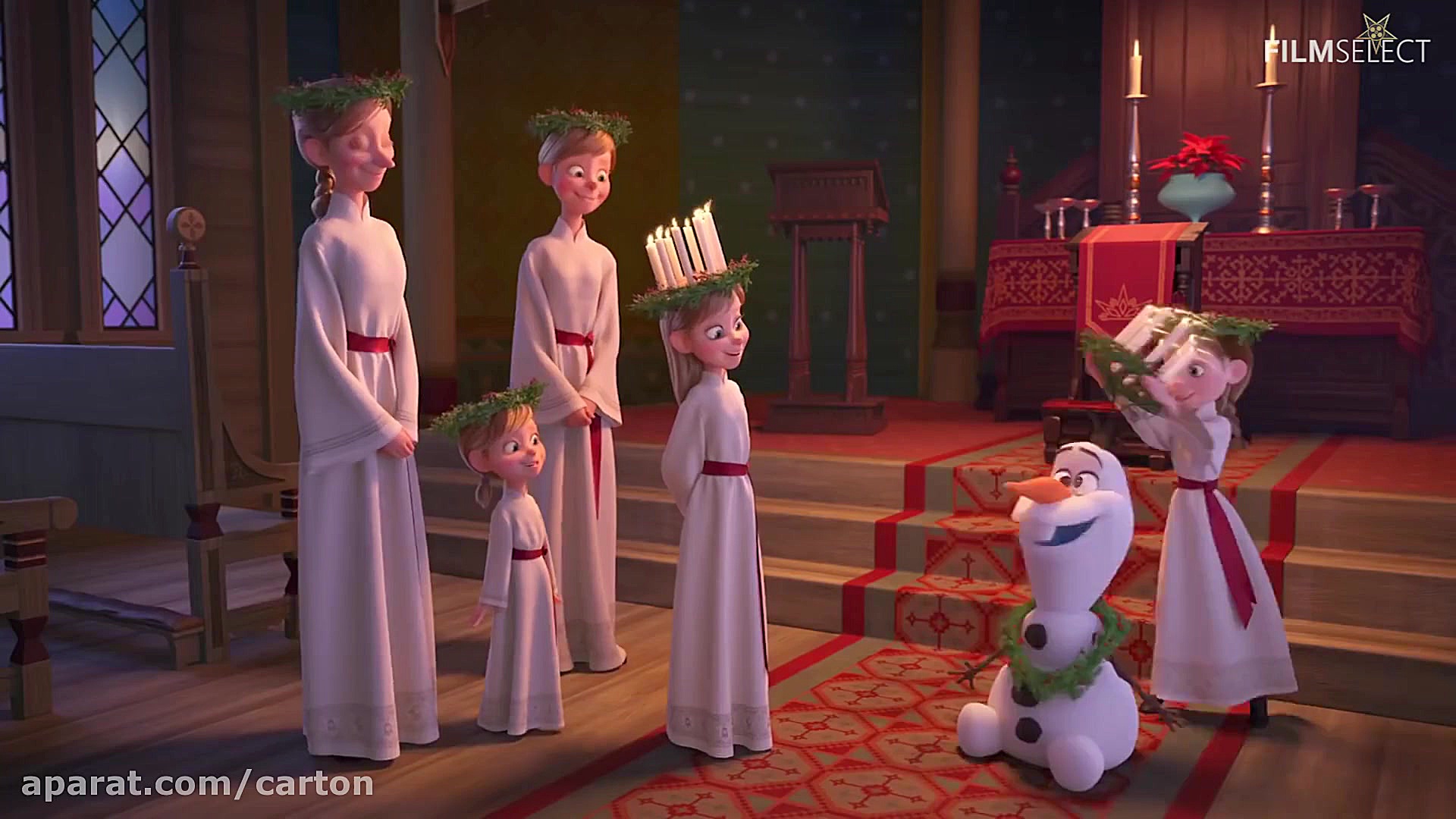 تریلر انیمیشن FROZEN: Olaf&acute;s Adventure (2017) زمان109ثانیه