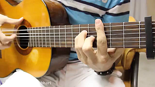 فریدون اسرایی  گل هیاهو  گیتار