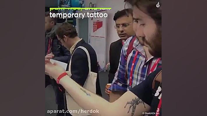 دستگاهی که خالکوبی (تتو)پرینت...